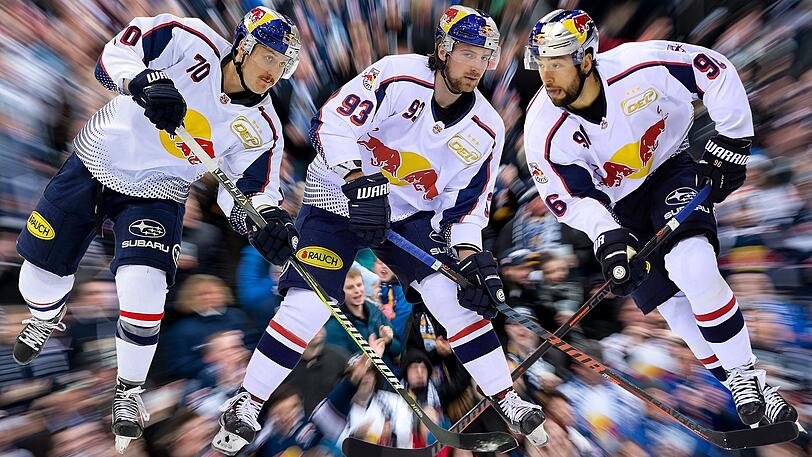 Die EHC-Top-3 in Sachen Effizienz: (v.l.) Maximilian Daubner, Maximilian Kastner, und Andreas Eder.