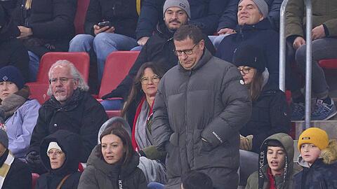 Max Eberl , Sportvorstand und Manager FC Bayern, sad in the match FSV MAINZ 05 - FC BAYERN MUENCHEN on Dec 14, 2024 in Mainz, Germany. Season 2024/2025, 1.Bundesliga, FCB,, München, matchday 14, 14.Spieltag