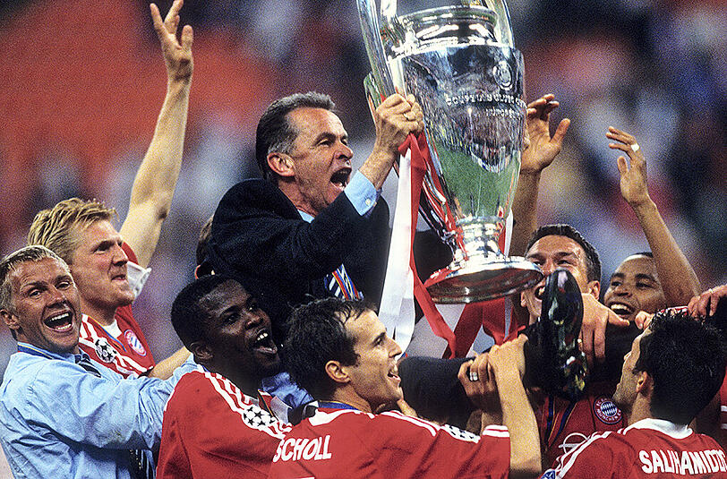 Ottmar Hitzfeld gewann 2001 mit dem FC Bayern die Champions League gegen Valencia.