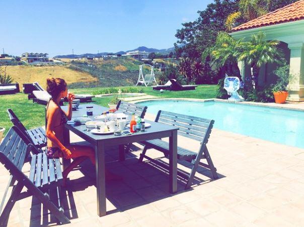 Alena Gerber genießet ihr Luxus-Leben in Los Angeles in allen Zügen