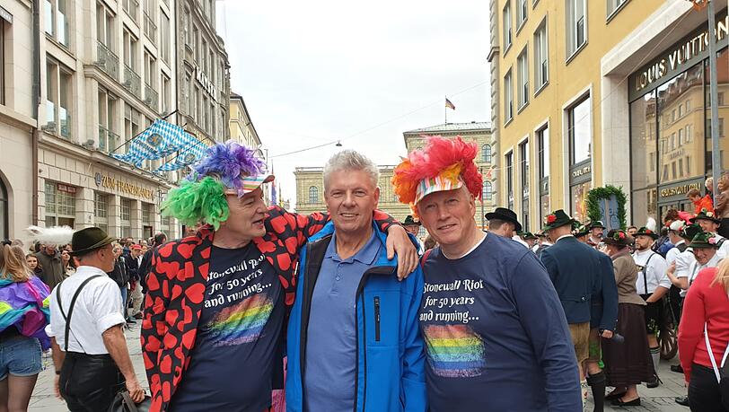 OB Dieter Reiter (SPD) beim CSD am Samstag in der Münchner Innenstadt OB Dieter Reiter (SPD) beim CSD am Samstag in der Münchner Innenstadt