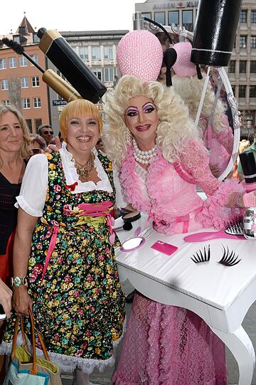 Die Bilder vom Christopher Street Day in der Münchner Innenstadt