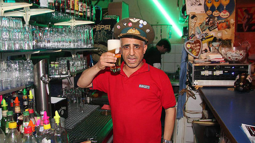 Ein letztes Prosit: Isi Yilmaz.