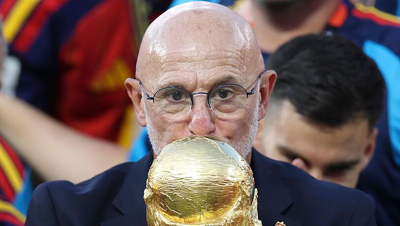 Der Erfolgscoach Spaniens hat einen neuen Vertrag unterschrieben. (Archivbild) Der Erfolgscoach Spaniens hat einen neuen Vertrag unterschrieben. (Archivbild)