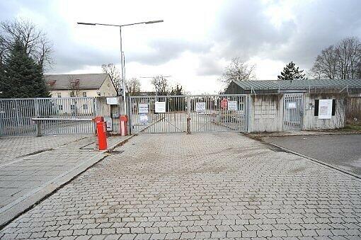 Der frühere Haupteingang der Bayern-Kaserne.
