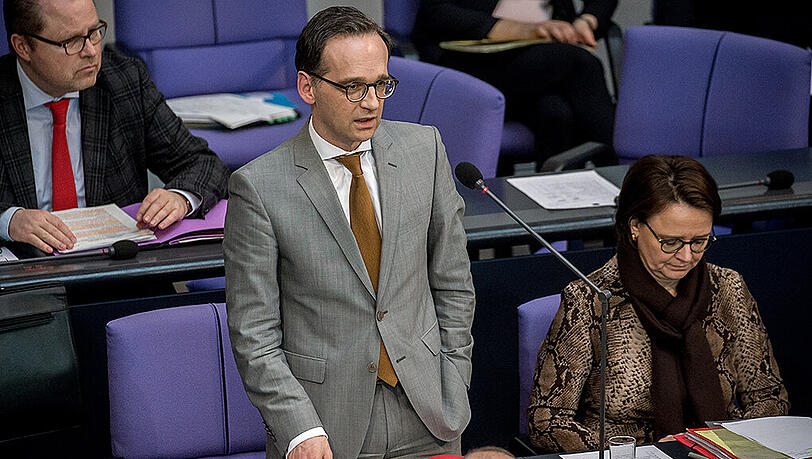 Bundesjustizminister Heiko Maas: Es ist höchste Zeit für eine Änderung. Bundesjustizminister Heiko Maas: Es ist höchste Zeit für eine Änderung.