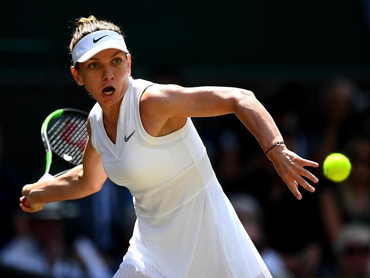 Steht im Finale von Wimbledon: Die Rumänin Simona Halep. Foato: Victoria Jones/PA Wire
