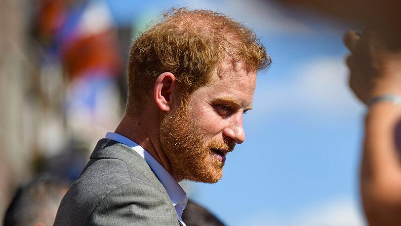 Prinz Harry während seines Düsseldorf-Besuchs anlässlich der Invictus Games 2023.