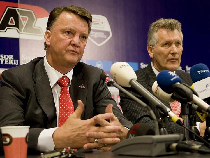 Kann sich bei Alkmaar bedienen: Der neue Bayern-Coach Louis van Gaal.