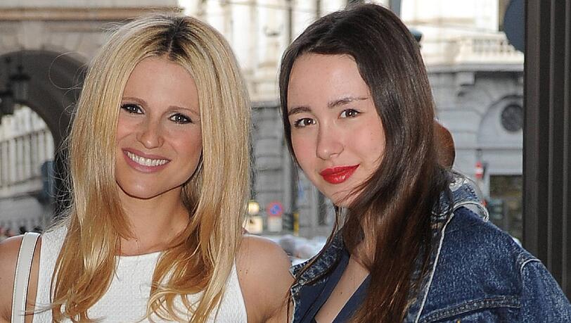 Michelle Hunziker mit ihrer ältesten Tochter Aurora Michelle Hunziker mit ihrer ältesten Tochter Aurora