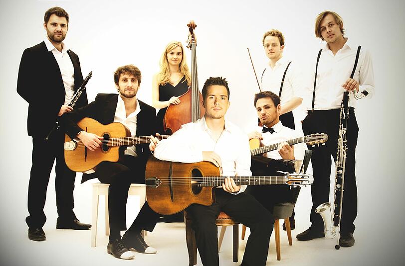 Das &bdquo;Monaco Swing Ensemble&ldquo; spielt ein CD-Release-Konzert.
