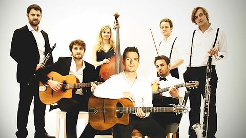 Das &bdquo;Monaco Swing Ensemble&ldquo; spielt ein CD-Release-Konzert.
