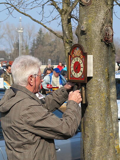 So war der Flohmarkt in Daglfing.