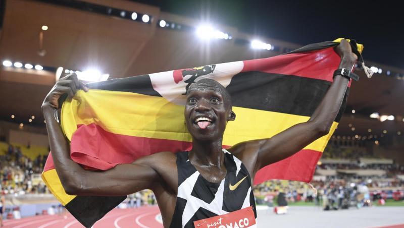 Joshua Cheptegei stellte einen Weltrekord über 5000 Meter auf.