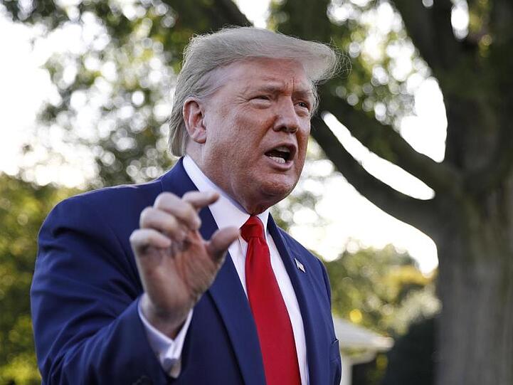 Bringt die USA als möglichen Vermittler zwischen Türken und Kurden ins Spiel: US-Präsident Donald Trump.