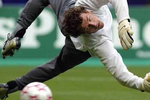 Immer auf dem Sprung: Torhüter Jens Lehmann