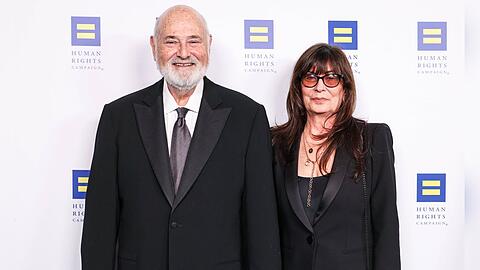 Regisseur Rob Reiner und seiner Frau Michele.