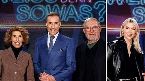 "Wer weiß denn sowas XXL" unter anderem mit Adele Neuhauser, Kai Pflaume, Harald Krassnitzer und Lena Gercke.