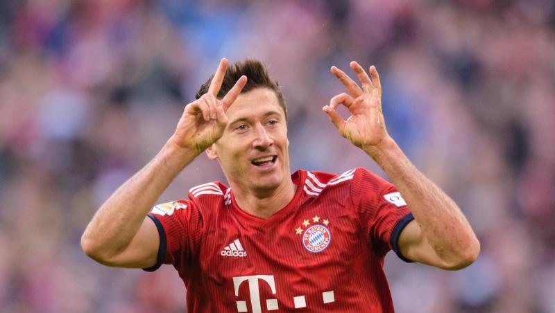 Torjäger Robert Lewandowski vom FC Bayern München. Foto: Matthias Balk/Archivbild Torjäger Robert Lewandowski vom FC Bayern München. Foto: Matthias Balk/Archivbild