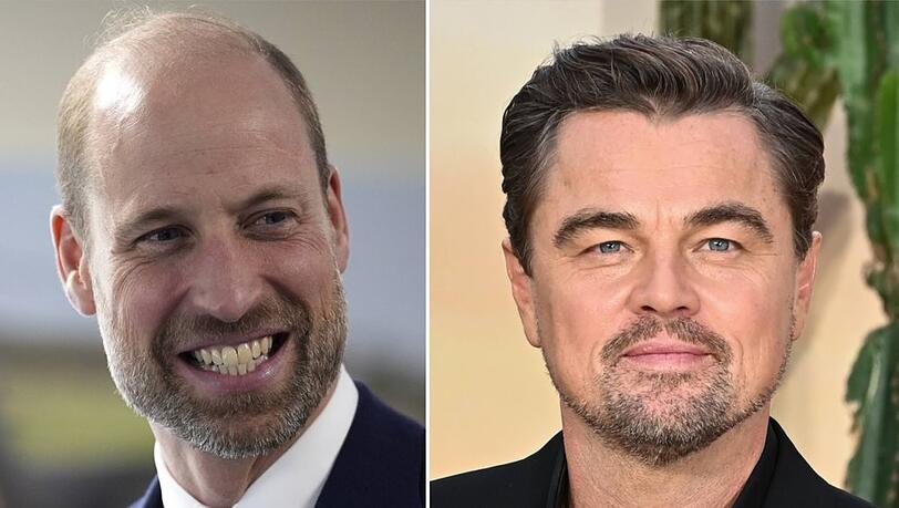 Prinz William (li.) und Leonardo DiCaprio setzen sich für den Umweltschutz ein. Prinz William (li.) und Leonardo DiCaprio setzen sich für den Umweltschutz ein.