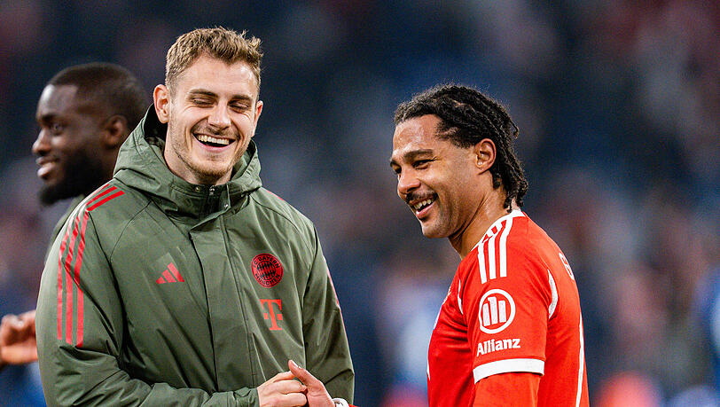 In Topform: Stanisic (l.) und Gnabry.