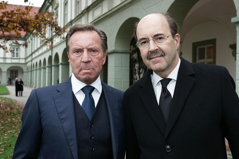 Gerd Rugenbauer und Fritz von Thurn und Taxis