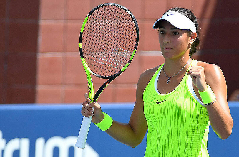 Caroline Garcia aus Frankreich.