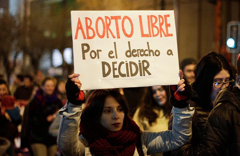 Protest in Chile: Fast jeder unsichere Schwangerschaftsabbruch wurde in Afrika, Asien und Lateinamerika durchgeführt.