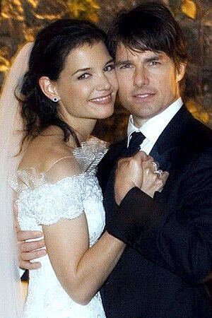 Platz 11: Tom Cruise und Katie Holmes gaben zwei Millionen Dollar aus. Sechs Jahre später kam die Trennung.
