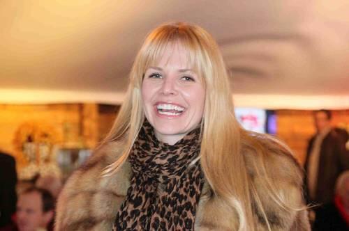 Designer-Gattin Naomi Kern beim Polo-Turnier in Kitzbühel.