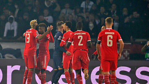 Der FC Bayern gewinnt gegen Paris Saint-Germain das Achtelfinal-Hinspiel mit 1:0.