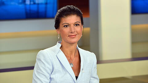 Linken-Politikerin Sahra Wagenknecht zu Gast bei "Anne Will".