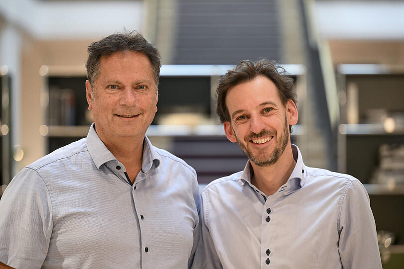 Die Geschäftsführer Thomas und Matthias Böhmler.