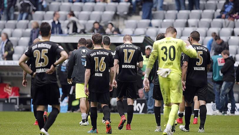 Trostlose Vorstellung gegen Berlin: Der TSV 1860 steht am Abgrund. Trostlose Vorstellung gegen Berlin: Der TSV 1860 steht am Abgrund.