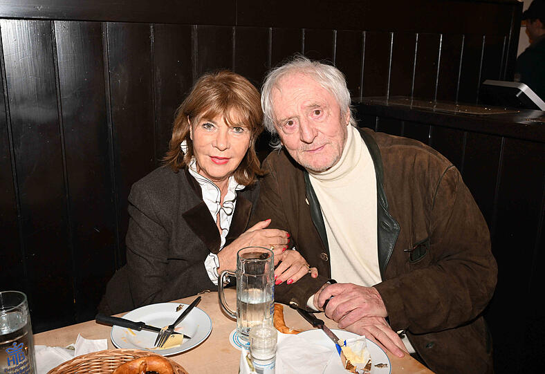 Günther Maria Halmer mit Frau Claudia