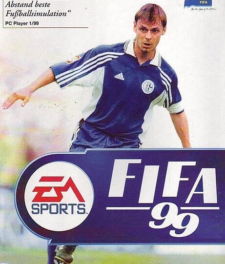 Kein internationaler Star, sondern ein deutscher Fußball-Arbeiter landete auf dem Cover von "FIFA 99": Olaf Thon, der erste Schalker, dem diese Ehre zuteil wurde. Kein internationaler Star, sondern ein deutscher Fußball-Arbeiter landete auf dem Cover von "FIFA 99": Olaf Thon, der erste Schalker, dem diese Ehre zuteil wurde.