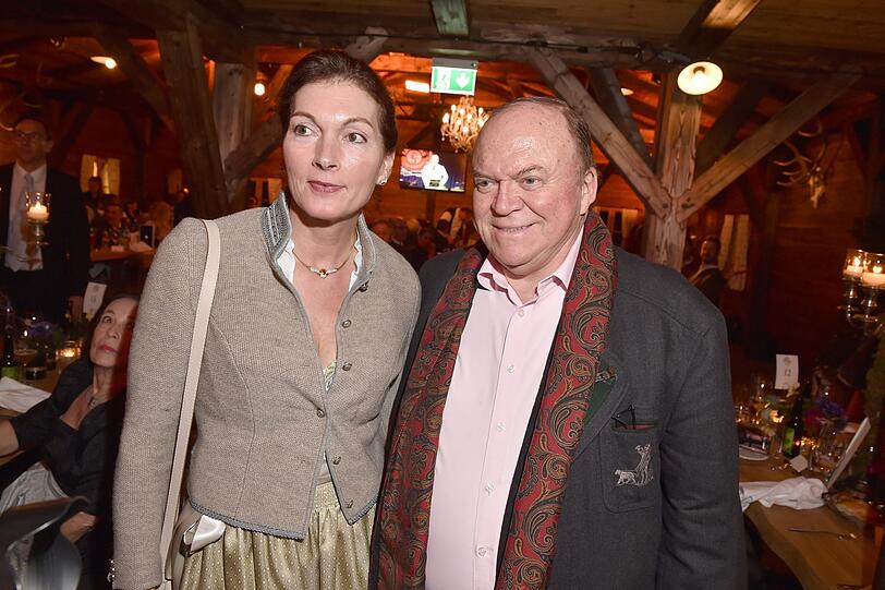 Heinz Winkler mit Frau Daniela