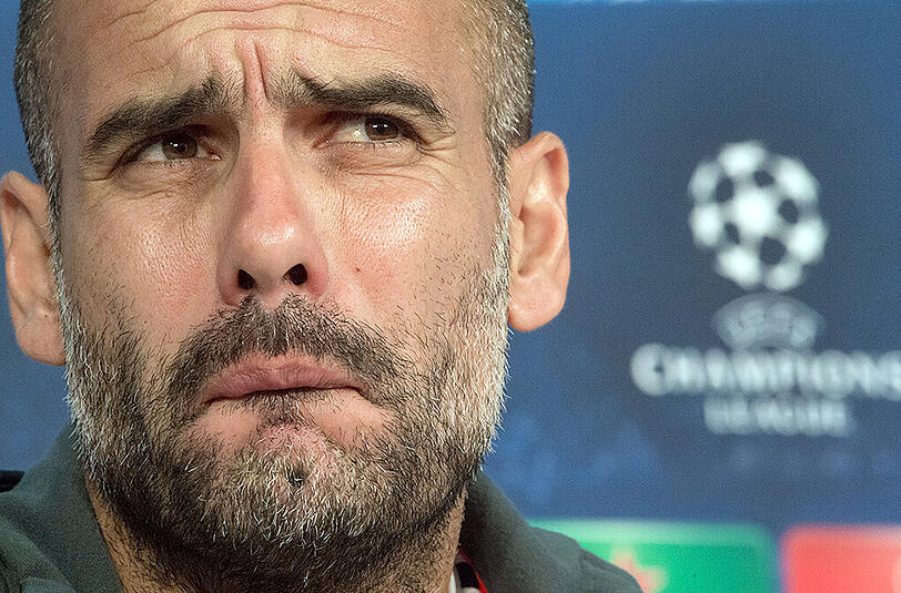 Pep Guardiola gibt sich trotz des 0:3 im Hinspiel in Barcelona noch nicht geschlagen.
