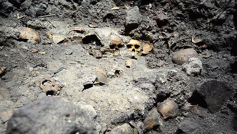 Grausiger Fund: Das könnte die wichtigste Kultstätte der Hauptstadt Tenochtitlan gewesen sein. Grausiger Fund: Das könnte die wichtigste Kultstätte der Hauptstadt Tenochtitlan gewesen sein.
