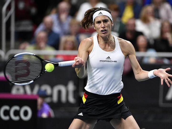 Andrea Petkovic hat für den so wichtigen Auftaktsieg gesorgt.