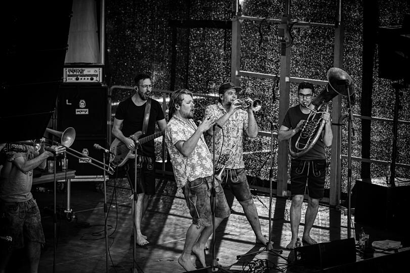LaBrassBanda spielen am 4. Juli bei Tollwood.