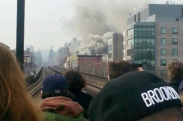In der Lower East Side in Manhatten ist am Mittwoch ein Gebäude explodiert.