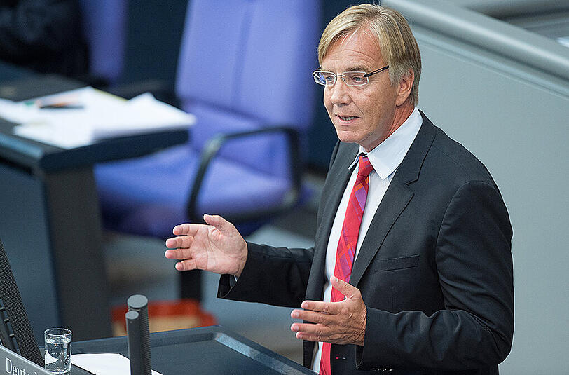 Diemtar Barsch, stellvertretender Vorsitzender der Linken-Fraktion im Bundestag.
