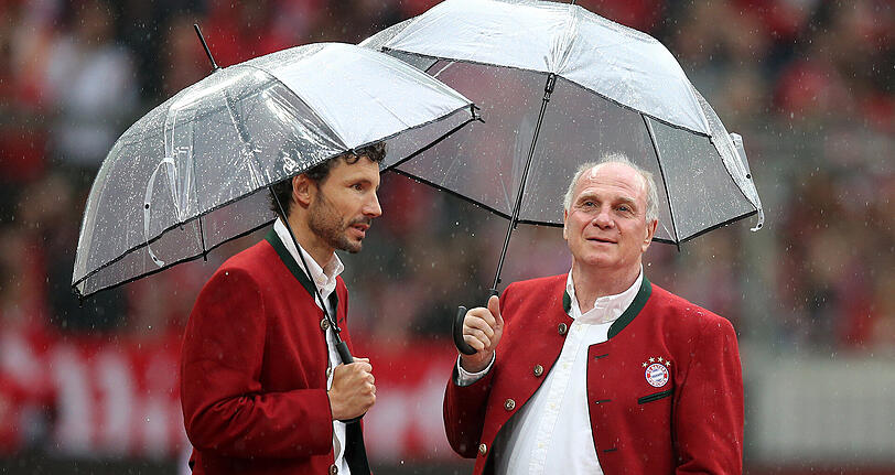 Bei der Meisterschaft 2016 war er noch Ehrengast: Wird Mark Van Bommel künftig der neue Sportdirektor von Uli Hoeneß?