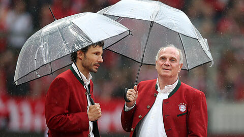 Bei der Meisterschaft 2016 war er noch Ehrengast: Wird Mark Van Bommel künftig der neue Sportdirektor von Uli Hoeneß?
