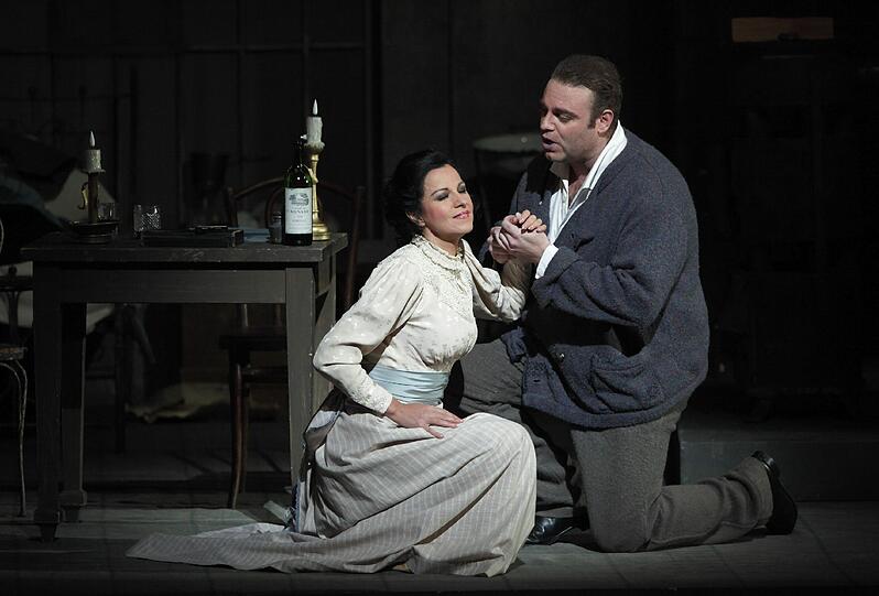 Wie eiskalt ist dies' Händchen: Angela Gheorghiu und Joseph Calleja in Puccinis "La boheme"
