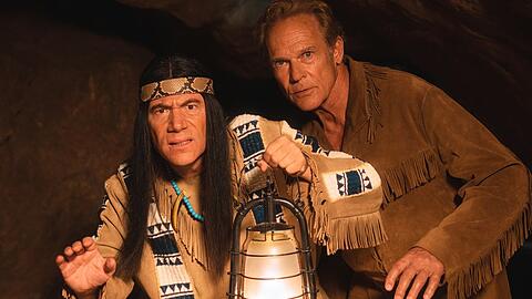 Michael Bully Herbig und Christian Tramitz in "Das Kanu des Manitu".