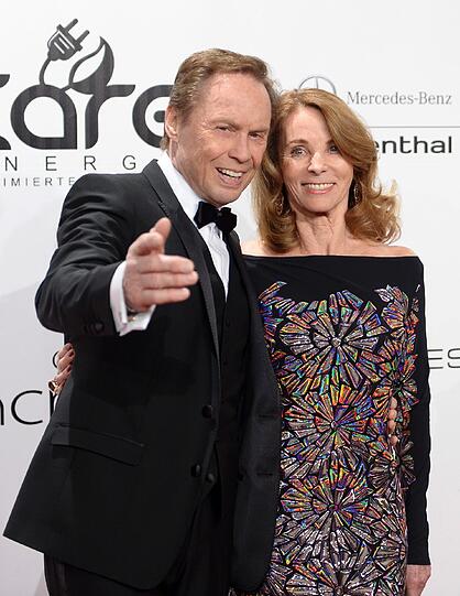 Peter Kraus mit seiner Ehefrau Ingrid beim Wiener Opernball 2014