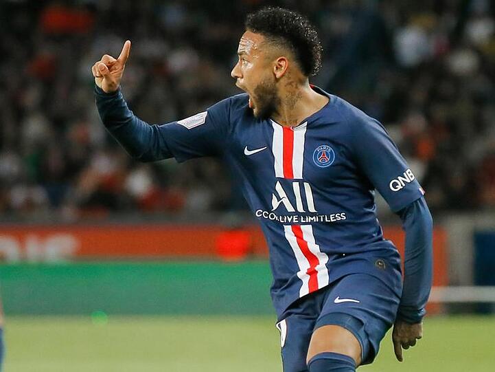 Brachte PSG gegen den BVB mit seinem Tor auf die Siegerstraße: Neymar.