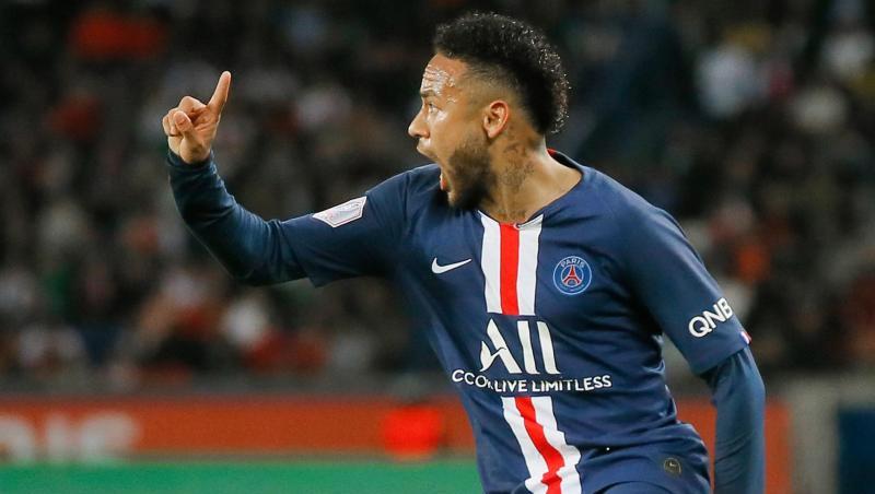 Brachte PSG gegen den BVB mit seinem Tor auf die Siegerstraße: Neymar. Brachte PSG gegen den BVB mit seinem Tor auf die Siegerstraße: Neymar.
